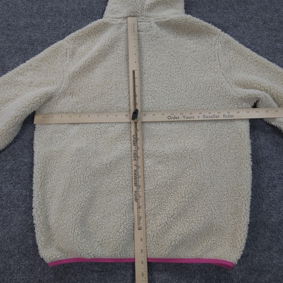 Chubbies Hoodie Mens Medium White The Snow Day Sherpa Fleece Pullover Kangaroo - Picture 7 of 11